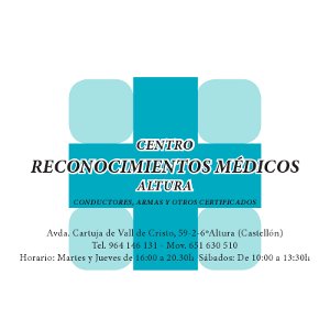 Logo Centro de Reconocimiento de Conductores Altura