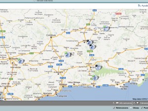 Mapa de la DGT